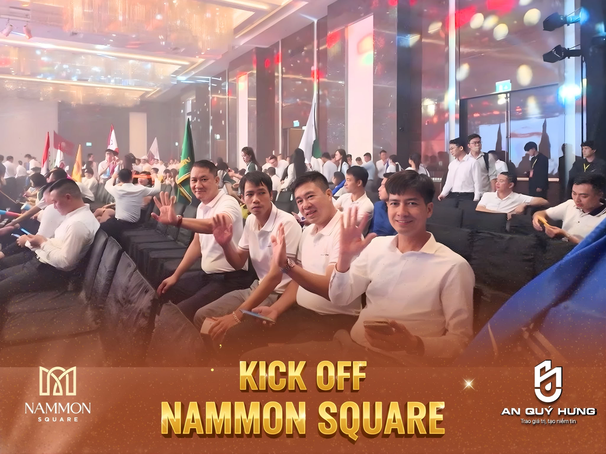 AN QUÝ HƯNG KHẲNG ĐỊNH VỊ THẾ: ĐẠI LÝ PHÂN PHỐI F1 CHÍNH THỨC DỰ ÁN NAMMON SQUARE