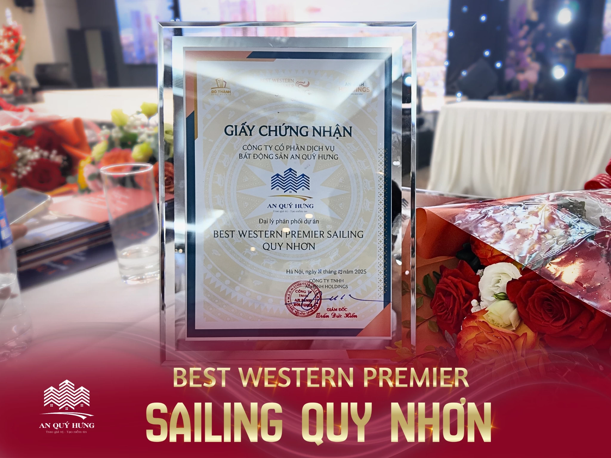AN QUÝ HƯNG – ĐẠI LÝ F1 CHÍNH THỨC: BỨT PHÁ SIÊU PHẨM BEST WESTERN PREMIER SAILING QUY NHƠN