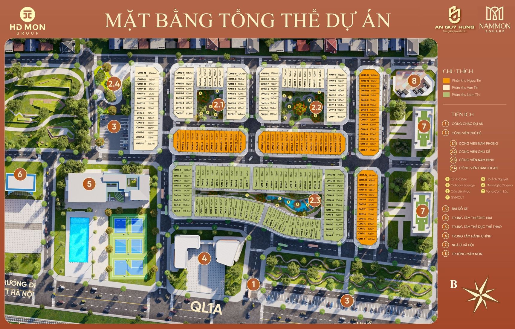 Mặt bằng tổng thể