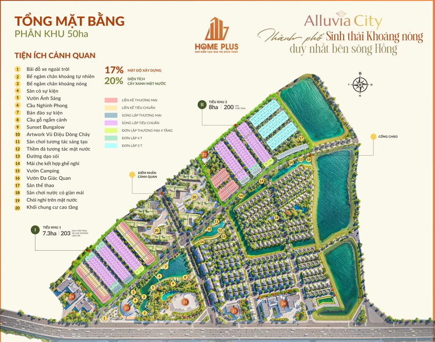 Mặt bằng tổng thể