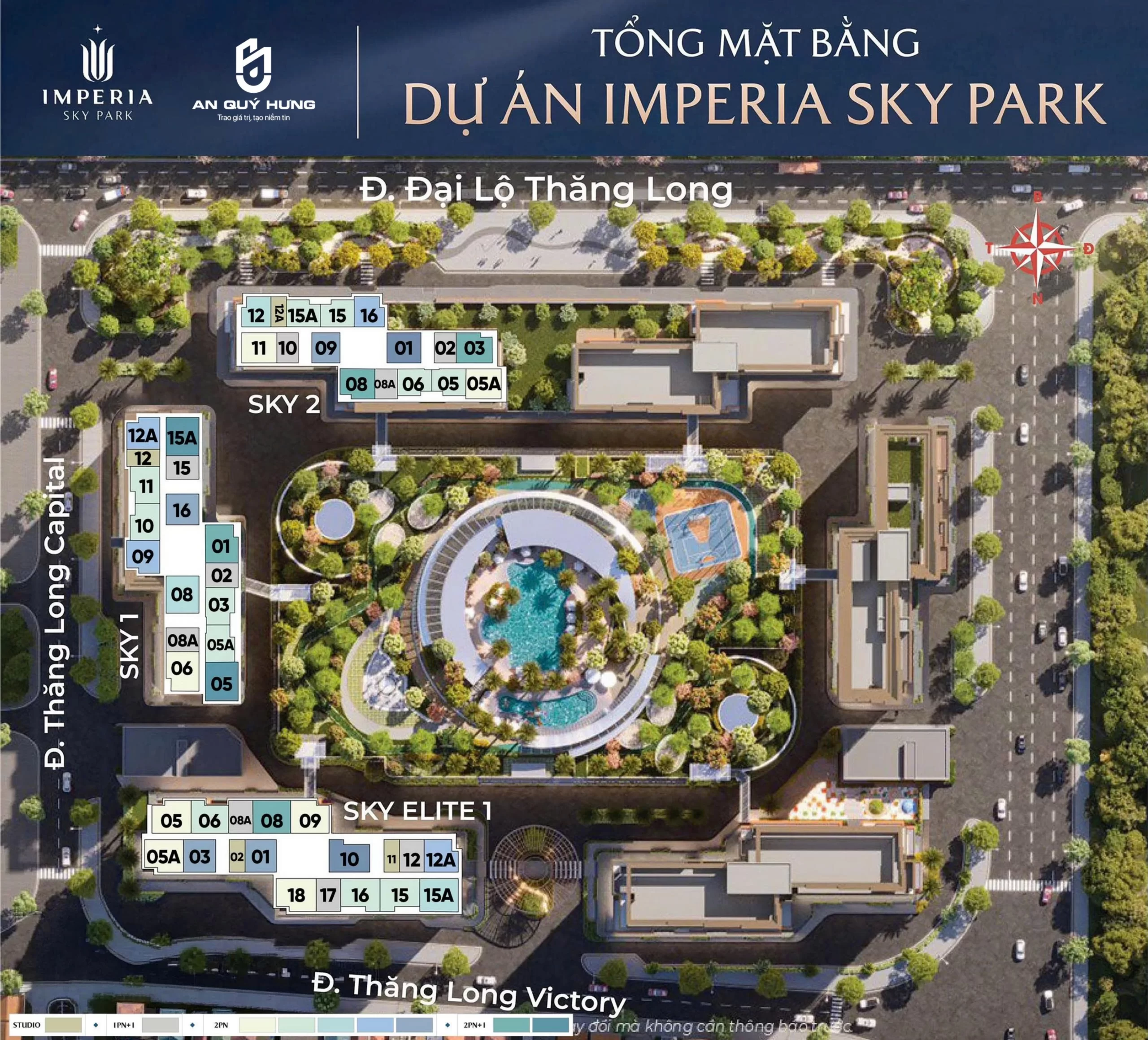 Mặt bằng tổng thể