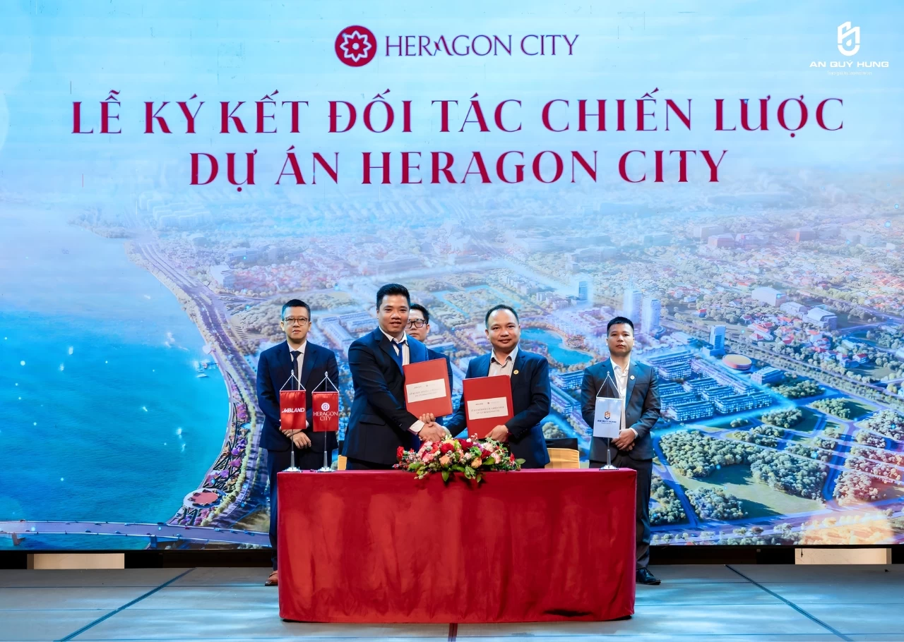 An Quý Hưng Chính Thức Trở Thành Đại Lý Phân Phối Chiến Lược Dự Án Heragon City Thanh Hóa