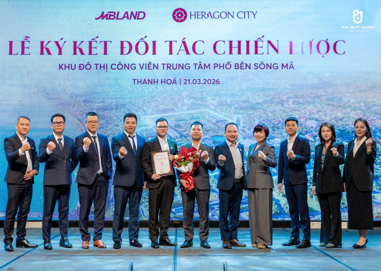 An Quý Hưng Chính Thức Trở Thành Đại Lý Phân Phối Chiến Lược Dự Án Heragon City Thanh Hóa