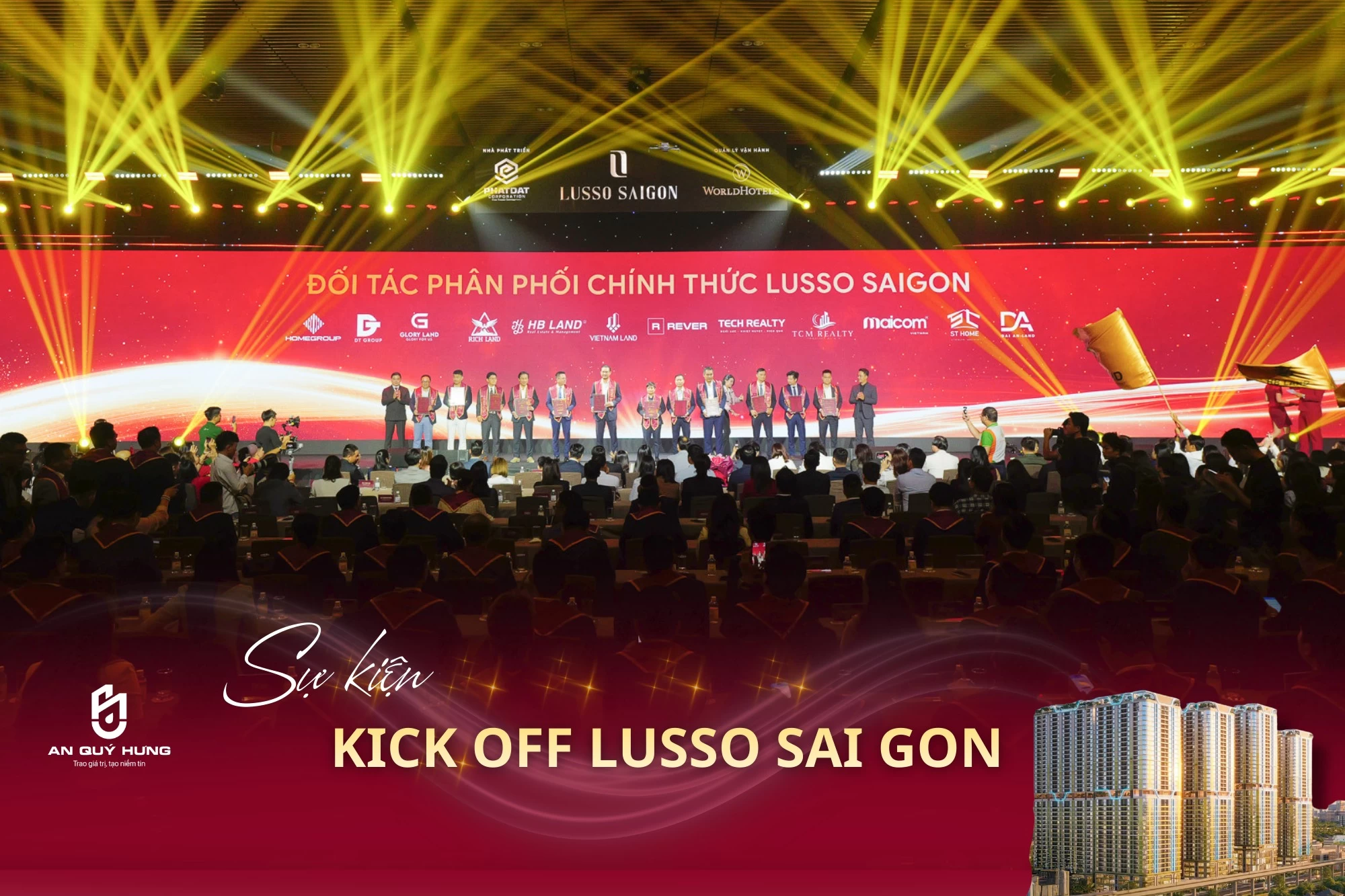AN QUÝ HƯNG CHÍNH THỨC TRỞ THÀNH ĐẠI LÝ PHÂN PHỐI CHIẾN LƯỢC TÒA LUSSO SAIGON